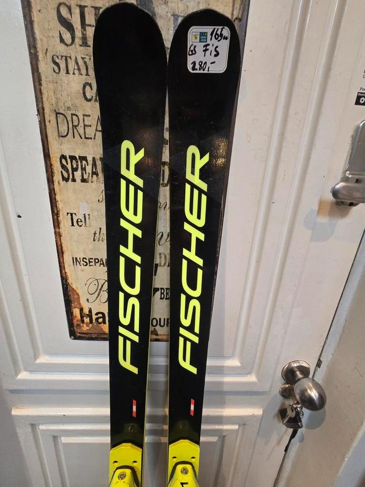 165cmFISCHER RC4 GS, Sport en Fitness, Skiën en Langlaufen, Zo goed als nieuw, Ski's, Skiën, Fischer, Carve, 160 tot 180 cm, Ophalen of Verzenden