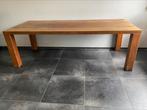 Lengte 240 cm, Breedte 100 cm, Hoogte 78 cm., Ophalen, Gebruikt, Eikenhout, 200 cm of meer