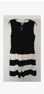 Nieuw jurkje zwart crème 44 tricot v. Anna Field, Anna Field, Zwart, Maat 42/44 (L), Nieuw