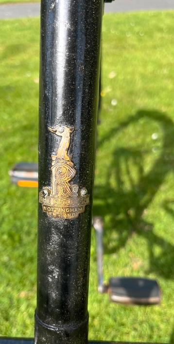 Raleigh Low Gravity transportfiets met prachtig patina  beschikbaar voor biedingen