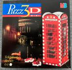 MB - Puzz3D - Telephone Booth (64 stuks) - COMPLEET, Hobby en Vrije tijd, Denksport en Puzzels, Ophalen, Minder dan 500 stukjes