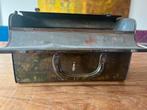 Vintage van Melle Metalen Koffer blik, Gebruikt, 50 tot 100 cm, Ophalen of Verzenden, Metaal