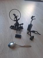 bronzen beeldjes kunst, Ophalen