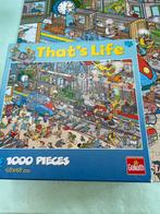Thats life puzzel 1000 stukjes. “ Treinstation “, Ophalen, 500 t/m 1500 stukjes, Gebruikt, Legpuzzel