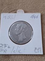 Willem II.zilver,1846, muntmeesterteken: lelie., Ophalen of Verzenden