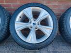 17 inch Originele Seat Leon Altea complete set Continental, Ophalen, Gebruikt, Banden en Velgen, Onbekend