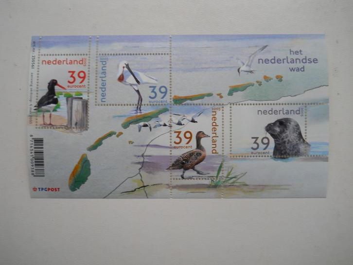 Nederland 2003 Nominaal Het Nederlandse Wad Blok Nvph.2170, Postzegels en Munten, Postzegels | Nederland, Postfris, Na 1940, Ophalen of Verzenden