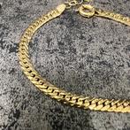 18k gouden armband gourmet schakel, Ophalen of Verzenden, Nieuw, Goud