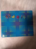 Memobord van metaal met 6 magneetjes., Ophalen of Verzenden, Gebruikt, Magneetbord