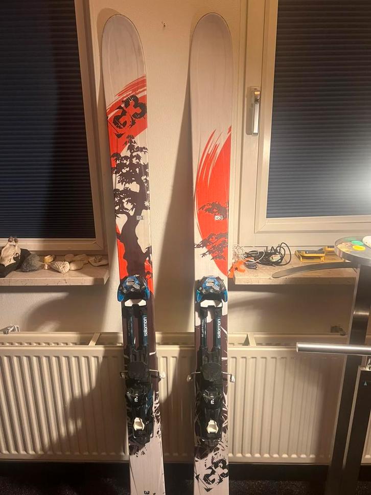Freeride/offpiste/tour ski met tourbinding 171cm, Sport en Fitness, Skiën en Langlaufen, Gebruikt, Ski's, Skiën, Overige merken