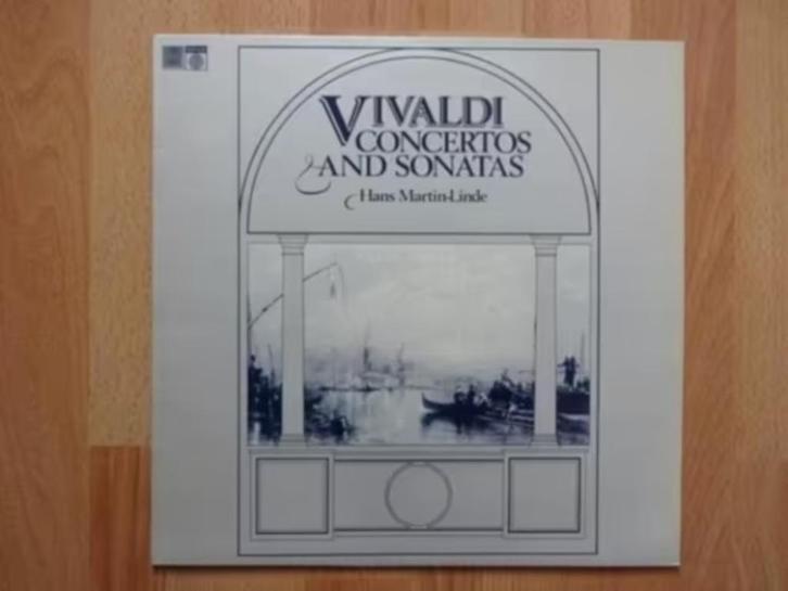 LP Vivaldi - Hans Martin-Linde Concertos And Sonatas, Cd's en Dvd's, Vinyl | Klassiek, Barok, Overige typen, 12 inch, Verzenden