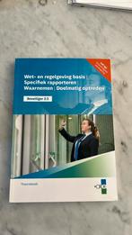 Wet- en regelgeving basis ( Beveiliger 2/3, inORDE) – 2021, Ophalen of Verzenden, Nieuw, Overige niveaus, Nederlands