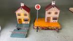 Bing spoor 0 Wachthuisjes 2 stuks ., Antiek en Kunst, Antiek | Speelgoed, Ophalen of Verzenden