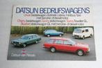 Folder Datsun modellenprogramma bedrijfsauto (12-1980) (21), Boeken, Auto's | Folders en Tijdschriften, Overige merken, Ophalen of Verzenden