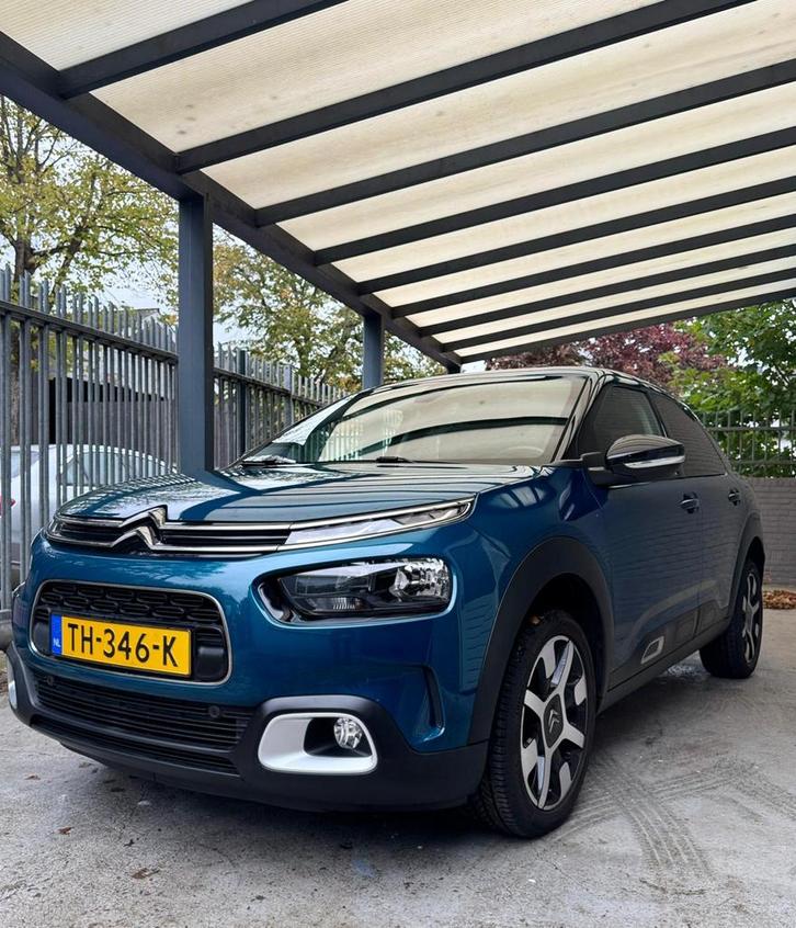 Citroën C4 Cactus 1.2 110pk 2018 Blauw DB-Riem vv, Auto's, Citroën, Bedrijf, Achteruitrijcamera, Airbags, Airconditioning, Alarm