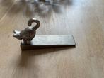 Decoratieve Metalen Deurstopper – Kat Design, Ophalen of Verzenden, Gebruikt