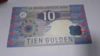 10 gulden bankbiljet mooie kwaliteit, Verzenden, 10 gulden