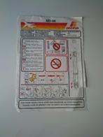 Gezocht; vintage Iberia safety cards, Verzamelen, Luchtvaart en Vliegtuigspotten, Verzenden, Zo goed als nieuw, Kaart, Foto of Prent