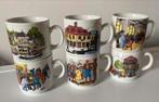 6 Verschillende mokken van Van Nelle koffie/thee.  H. 7,5 cm, Huis en Inrichting, Keuken | Servies, Ophalen of Verzenden, Zo goed als nieuw