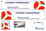 Vrachtauto decal 1:50 Boom logistics ( type 1 ), Verzenden, Nieuw, Bus of Vrachtwagen, Overige merken