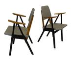 Vintage Zwager Ermeloo, Palais De Tokyo stoel 50's design, Gebruikt, Bruin, Vintage, Vintage
