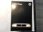 Lancia Thema ie T, TD, V6, ie folder NED 16 blz 1984, Ophalen of Verzenden, Nieuw, Overige merken