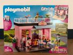 Playmobil citylife - koffiehuis, Kinderen en Baby's, Speelgoed | Playmobil, Ophalen, Gebruikt, Complete set
