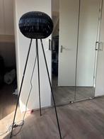 Zwarte Staande Vloerlamp, Ophalen, Gebruikt, Metaal, 150 tot 200 cm