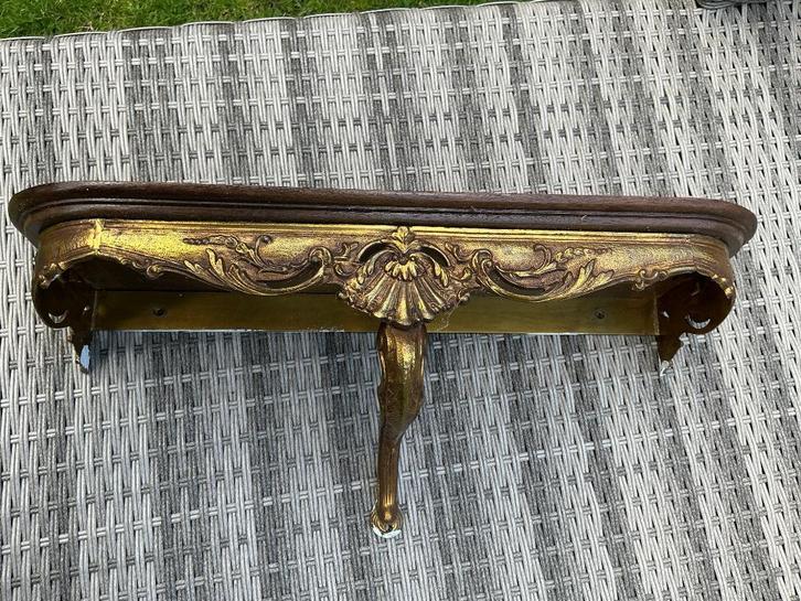 Antieke wandconsole, Antiek en Kunst, Antiek | Klokken, Ophalen of Verzenden
