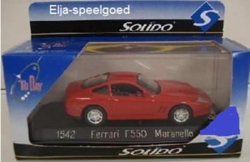 Ferrari F550 Maranello Rood 1:43 solido 1542 modelauto beschikbaar voor biedingen