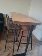 Bartafel, Ophalen, Zo goed als nieuw, 4 tot 6 stoelen