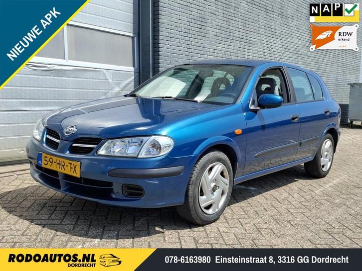 Nissan Almera 1.8 Comfort Automaat 5-Drs Airco Nw APK, Auto's, Nissan, Bedrijf, Almera, ABS, Airbags, Airconditioning, Centrale vergrendeling