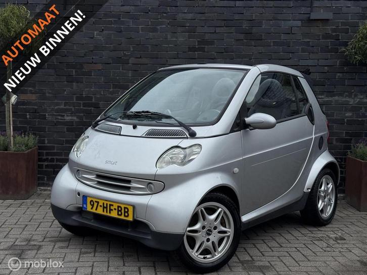 Smart cabrio cabrio & pure -AIRCO- Apk (07-2026) *INRUIL MOG, Auto's, Smart, Bedrijf, Te koop, Overige modellen, Airbags, Alarm