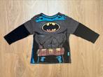 Batman shirt longsleeve met cape maat 4/5 jaar - 110, Kinderen en Baby's, Kinderkleding | Maat 110, Batman, Gebruikt, Ophalen of Verzenden