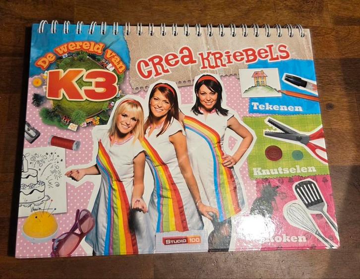 VERHULST - K3 : crea kriebels, Boeken, Kinderboeken | Jeugd | onder 10 jaar, Zo goed als nieuw, Non-fictie, Ophalen of Verzenden