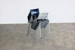 Vintage partij stoelen | blitz | segis italy | jaren 90, ., Ophalen of Verzenden, ., Vijf, Zes of meer stoelen