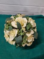 -	Kunst boeket in pot witte rozen, Ophalen of Verzenden, 'T Olde Gre-j, Info@toldegrej.nl, Endepoelstraat 20f Didam