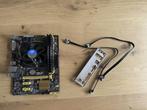 ASUS H81M-K moederbord + Intel Pentium G3420 + 4GB DDR3, Gebruikt, DDR3, Ophalen of Verzenden, Micro-ATX