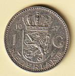 Zilveren Juliana gulden 1957, Postzegels en Munten, Munten | Nederland, 1 gulden, Koningin Juliana, Zilver, Ophalen of Verzenden