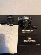 Olympus OM10  + Manual adapter + Luxon F28-70mm, Ophalen of Verzenden, Gebruikt, Spiegelreflex, Olympus