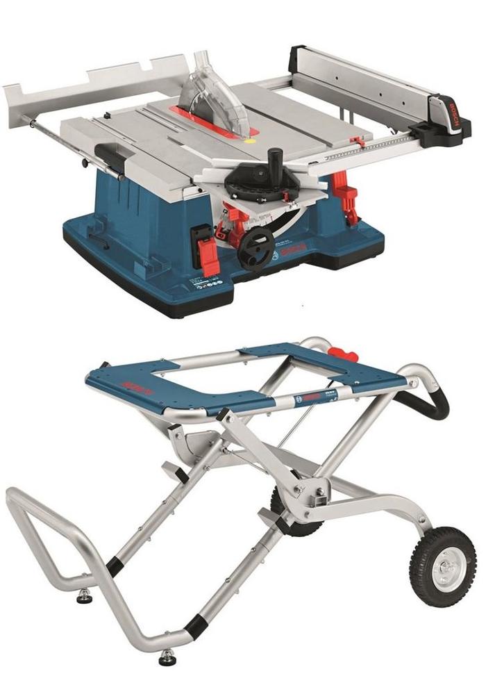 Bosch GTS 10 XC professional tafelzaag met Onderstel, Doe-het-zelf en Verbouw, Gereedschap | Zaagmachines, Gebruikt, Cirkelzaag
