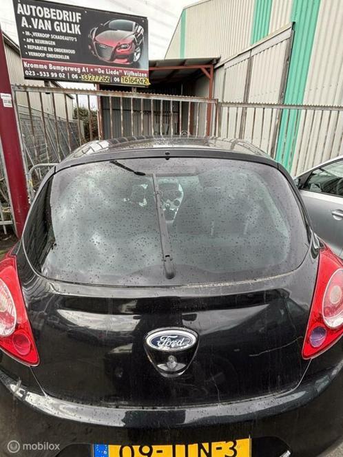 Achterklep zwart Ford Ka II ('08-'16), Auto-onderdelen, Carrosserie en Plaatwerk, Achterklep, Ford, Gebruikt, Ophalen of Verzenden