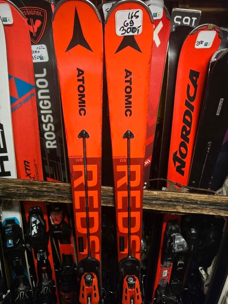 165cm ATOMIC REDSTER G9, Sport en Fitness, Skiën en Langlaufen, Zo goed als nieuw, Ski's, Skiën, Atomic, Carve, 160 tot 180 cm