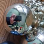 Brocante heksenbal zilver diameter 11 cm, Ophalen of Verzenden