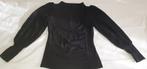 Gestuz Zwarte Trui Pofmouwen M (38), Kleding | Dames, Maat 38/40 (M), Zwart, Ophalen of Verzenden, Zo goed als nieuw