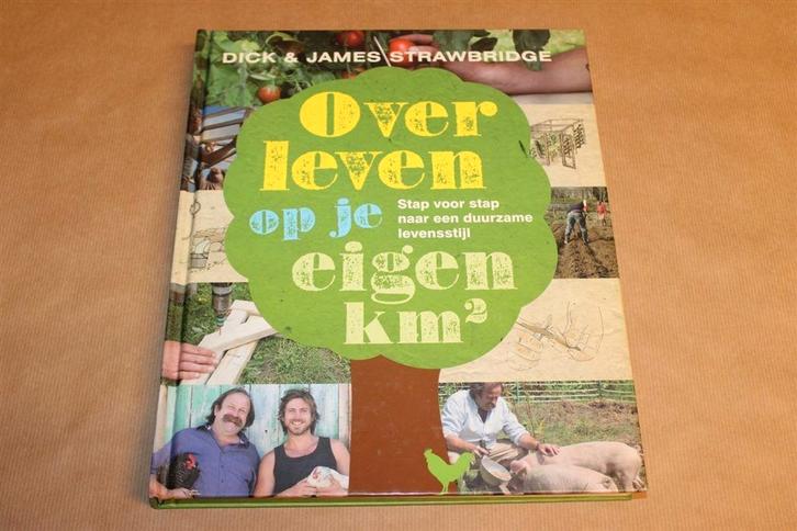 Overleven op je eigen km2, Boeken, Wonen en Tuinieren, Zo goed als nieuw, Interieur en Design, Ophalen of Verzenden