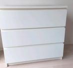 Malm 3 ladenkast wit Ikea, Ophalen, Gebruikt, 50 tot 100 cm, 3 of 4 laden
