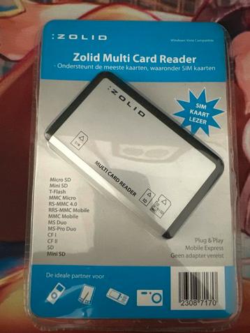 Zolid Multi Card Reader beschikbaar voor biedingen