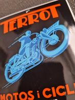 Emaille bord Terrot nieuw, Ophalen of Verzenden, Zo goed als nieuw