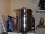 Couscous pan inox 10 liter, Huis en Inrichting, Keuken | Potten en Pannen, Ophalen, Zo goed als nieuw, Rvs, Kookpan of Snelkookpan